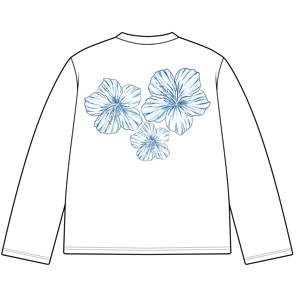 Nile flower long sleeve