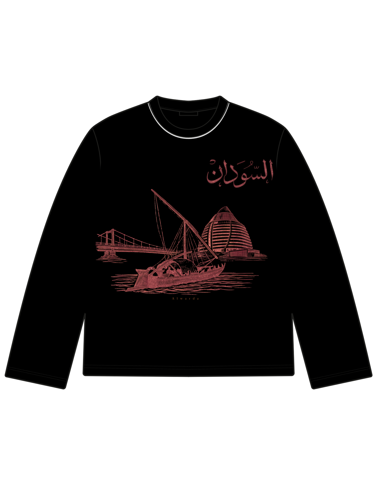 Bridge shirt long sleeve black